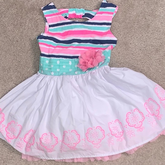 Little Lass Other - EUC layered Sleeveless Dress Little Lass 3T